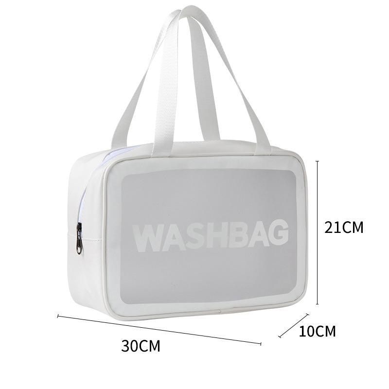 Women Makeup Bag Transparent PVC Cosmetic Bag Travel Make Up Case Wash Bag Large Capacity Toiletry Organizer Pouch