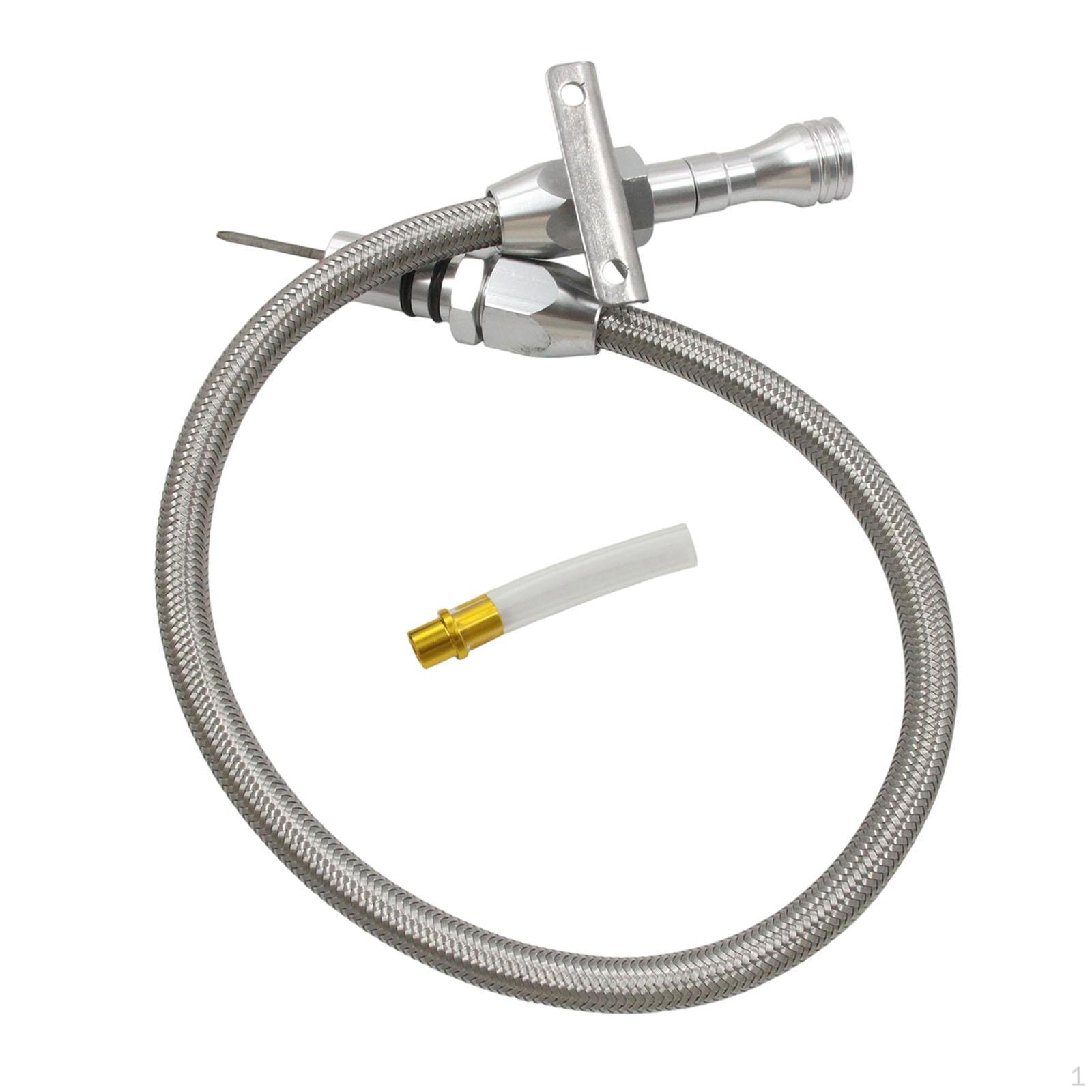 

71,5 см Маслоизмерительный щуп для трансмиссионного масла для 700R4 4L60E Установочный инструмент серебряный