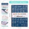 ADHD Cleaning Planner for Adults and Teens - Daily, Weekly & Monthly Cleaning Schedule & Checklist - Reble Household Chore Organizer with DIY