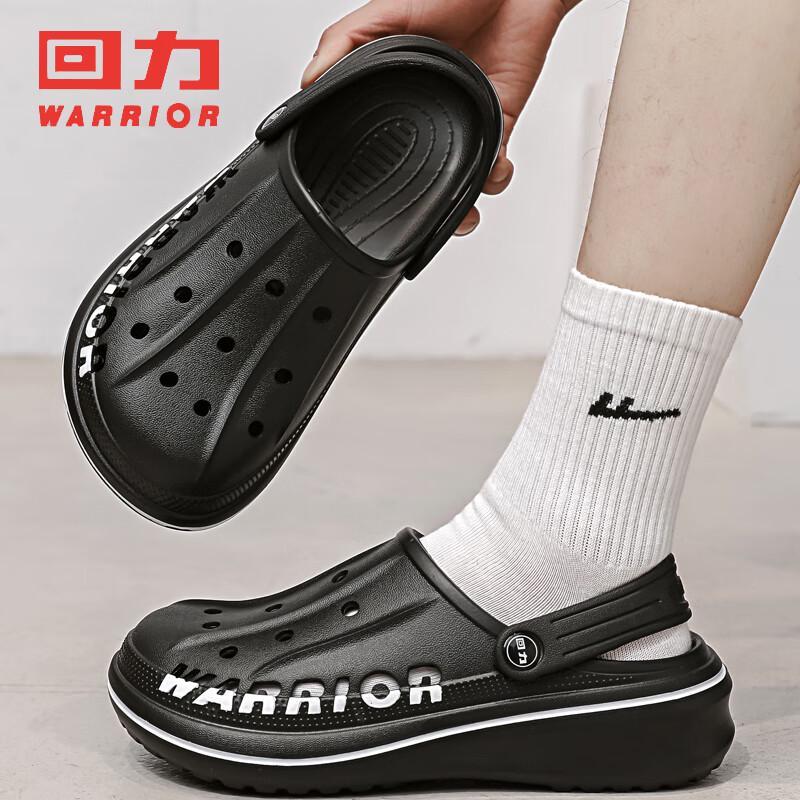Warrior HL03271 Perforated Beach Clogs 40 чёрный