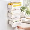 Punch Free Magnetic Storage Box Wall Mounted Tissue Dispenser Refrigerator Organizer  Kitchen