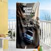 Gta Customizable Name Beach Towel Super Soft & Absorbent Suitable for Swimming Gym Camping Yoga Vacation