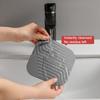Shower Drain Cover Silicone Floor with Handle Tub Stopper Waterproof Drain Cover Universal