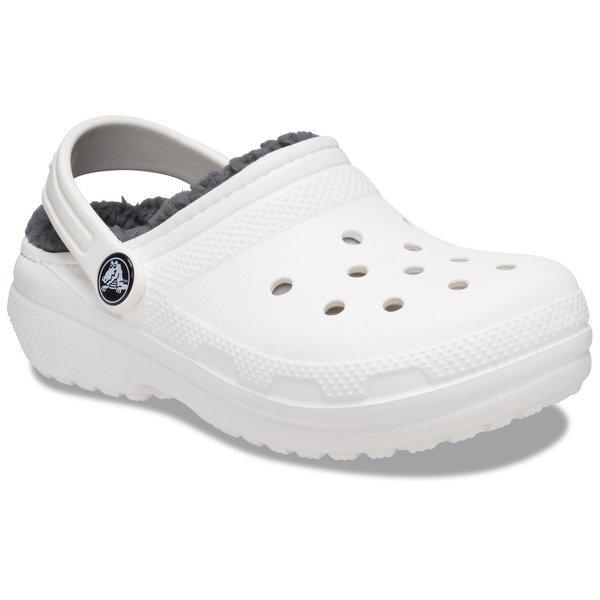 Crocs Classic Lined Clog Toddler White 207009 10m