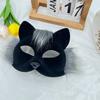 Weiche Katzen-Gesichtsmaske für Cosplay und Halloween-Partys Party-Karnevalsmaske mit verstellbarem Gummiband Angenehm zu tragen