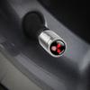 4pcs Car Wheel Tire Valve Caps Tyre Rim Stem Covers Airdust For Mitsubishi Space Star Lancer Outlander Eclipse Cross Asx Fortis