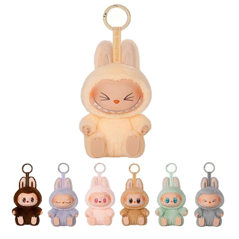 Roztomilý Labubu The Monsters Slepý box Srdíčkový makaronka Kawai Hádací taška Figurka Model Klíčenka Překvapení Dárek Hračka