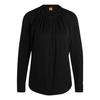 Boss Womens/Ladies Silk Regular Long-Sleeved Blouse