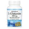Natural Factors Micronized L-Glutamine 500mg Veggie Capsules, 90 Count