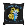 Luxury Labyrinth Worm Cushion Covers x Polyester Musical Adventure Movie Throw Pillow Case for Car Square Pillowcase