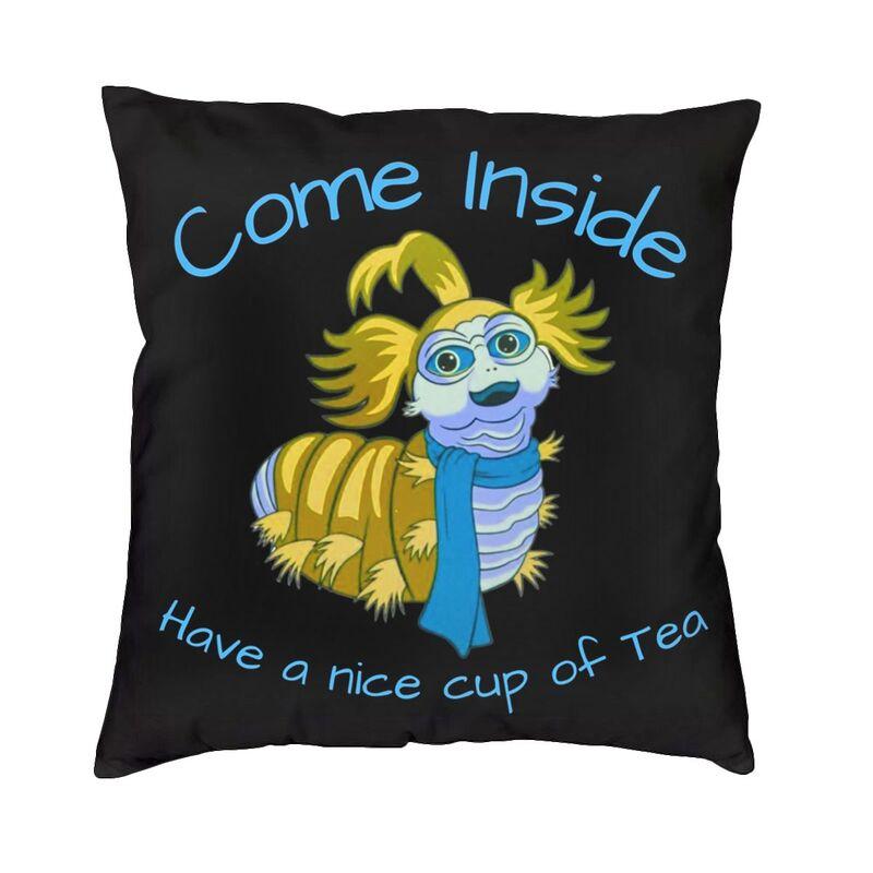 Luxury Labyrinth Worm Cushion Covers x Polyester Musical Adventure Movie Throw Pillow Case for Car Square Pillowcase