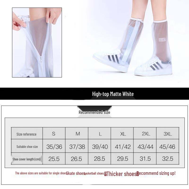 MDNG Водонепроницаемые ПВХ Высокие Бахилы