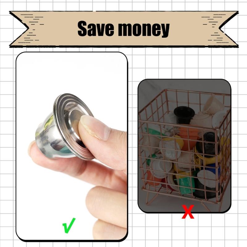 Professional Coffee Powder Tamper Reusable Metal Coffee Basket For CitiZ D112 C112 C60 C60P Dishwasher Safe Accessories