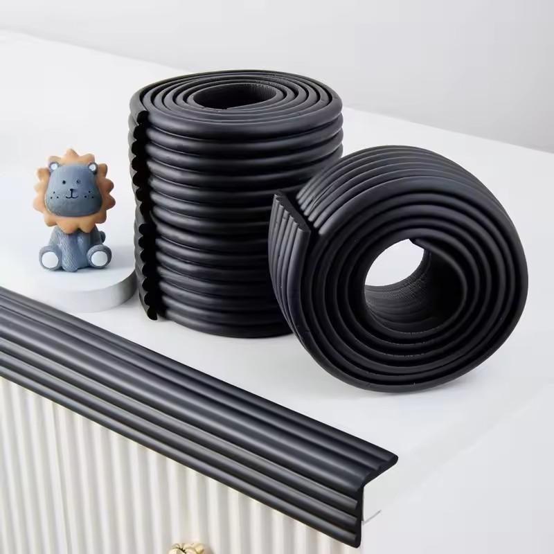 W Shaped Edge Bumper Strip Thick Soft High Elastic Cushion For Baby Safety Furniture Corner Protection