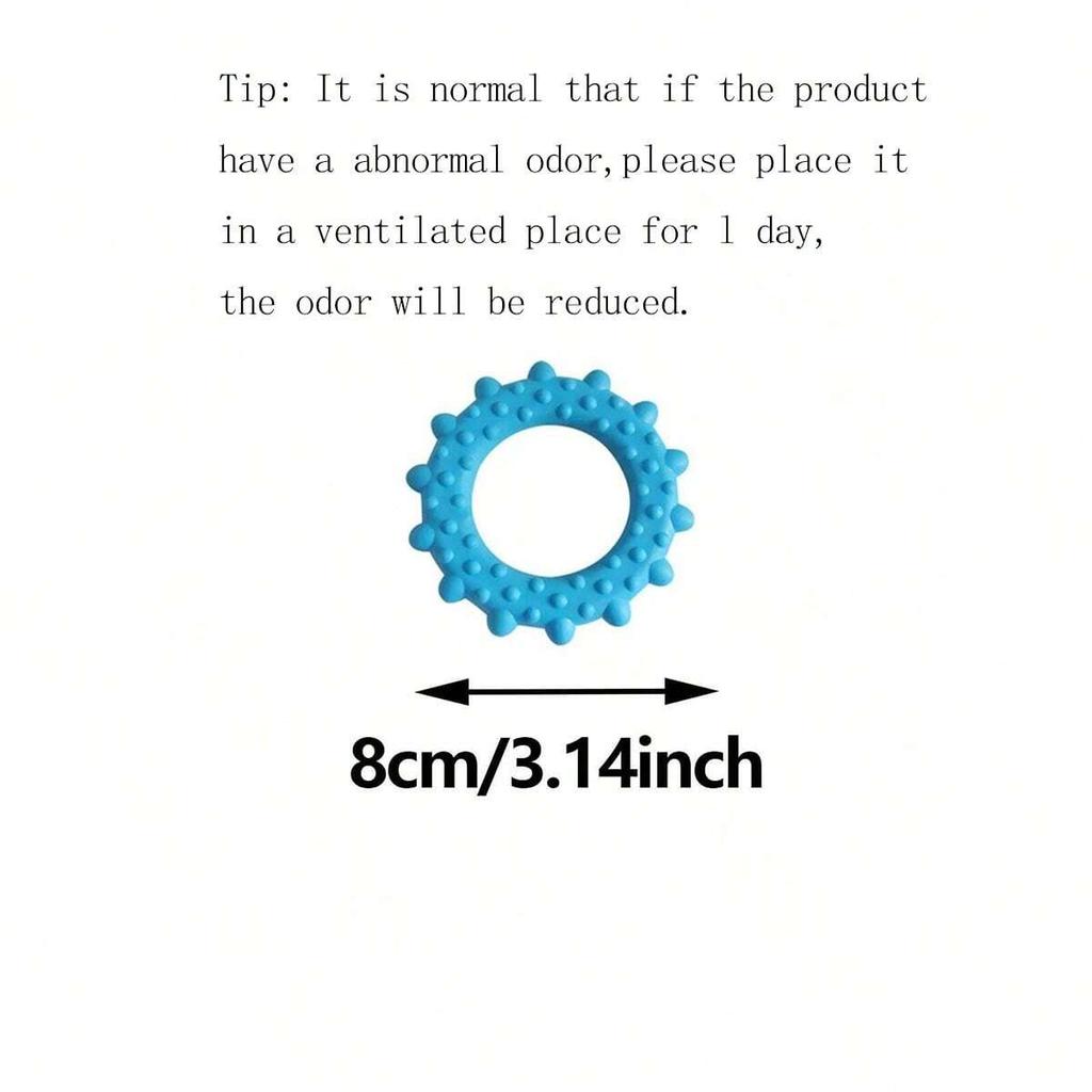 1pc/3pcs-Dog Bite Ring - Durable Toy, Interactive Game and Tooth Health, Suitable for Medium sized Dog Breeds - Random