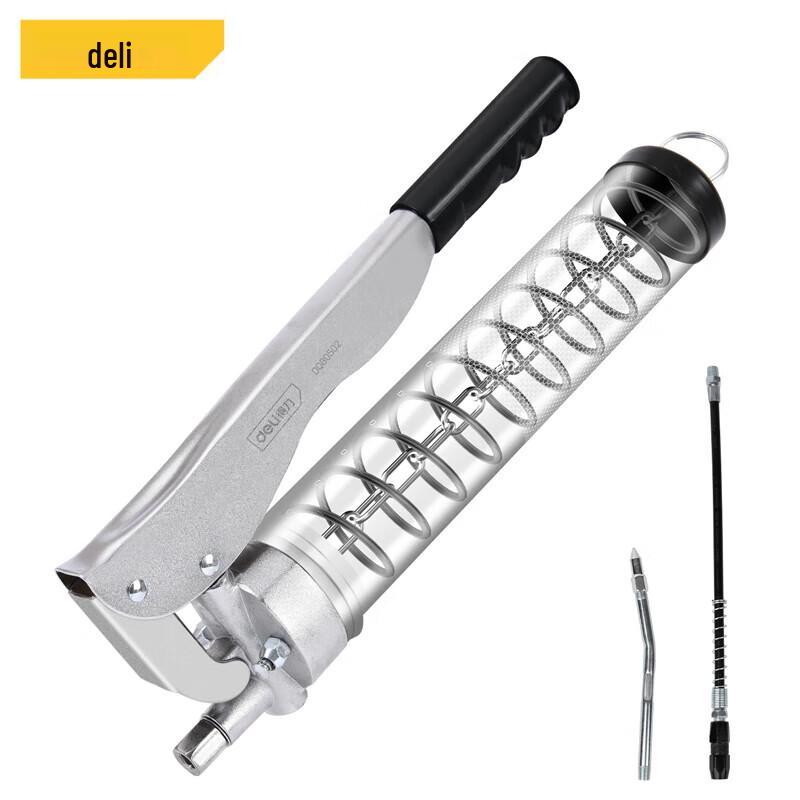 Deli 600CC Transparent Tube Grease Gun