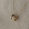 14k Luna Sparkle Pendant Necklace