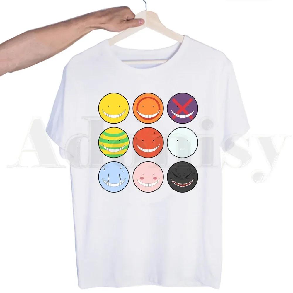 Assassination Classroom Korosensei Japanese Anime Tshirts Men Fashion Summer T-shirts Tshirt Top Tees Streetwear Harajuku Funny