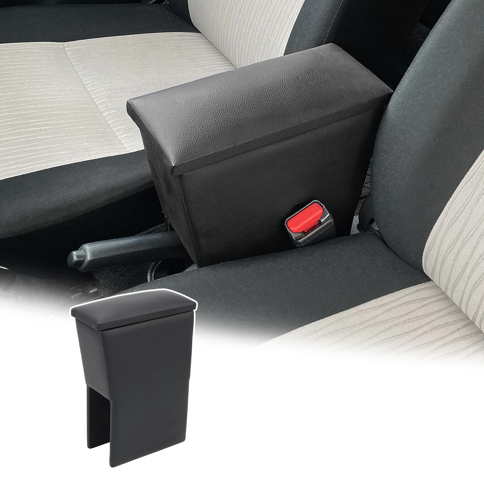 

NAISOR Консольный подлокотник для Daihatsu Mira Совместимый с Pixis 19 см Глубокий Заказной Водонепроницаемый ПУ Легкая Установка Бокс, eS (LA350S, LA360S), Эпоха,