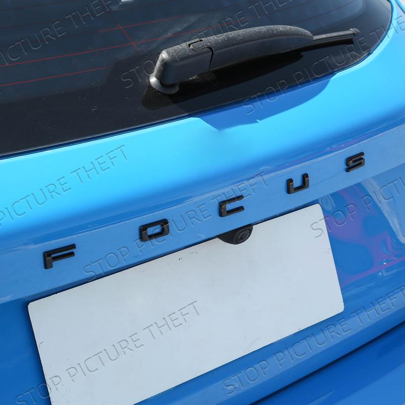 Metal Alloy For Ford Focus Letter Logo Car Trunk Fender Sticker Decoration Emblem Badge Accessories