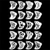 Assorted Designs Face Painting Stencils Washable DIY Makeup Tools  Birthday Parties