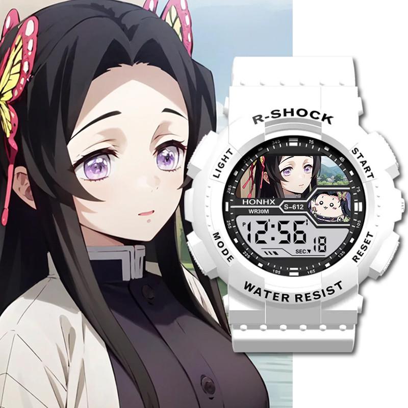 Anime Demon Slayer Armbåndsur Agatsuma Zenitsu Nezuko Tanjirou Kvarts Klokke Gave