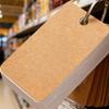 7x4x2cm Thick White Hard Cardstock Note Cards  Student English Word Memorization