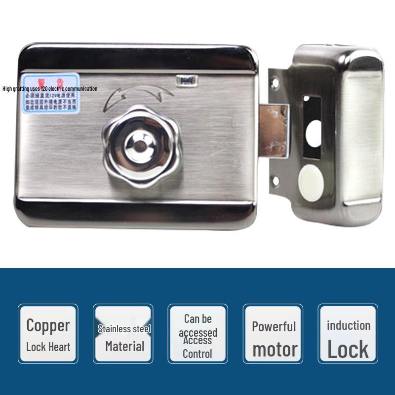 

Smart Electronic Access Control Motor Lock for Community and Building Doors