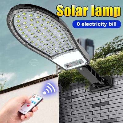 5800 Lumen Solar-LED-Licht für den Außenbereich, leistungsstarke Gartenwand-Solarlampe, Bewegungsmelder, Solarleuchten, IP66, wasserdichte Straßenlaterne