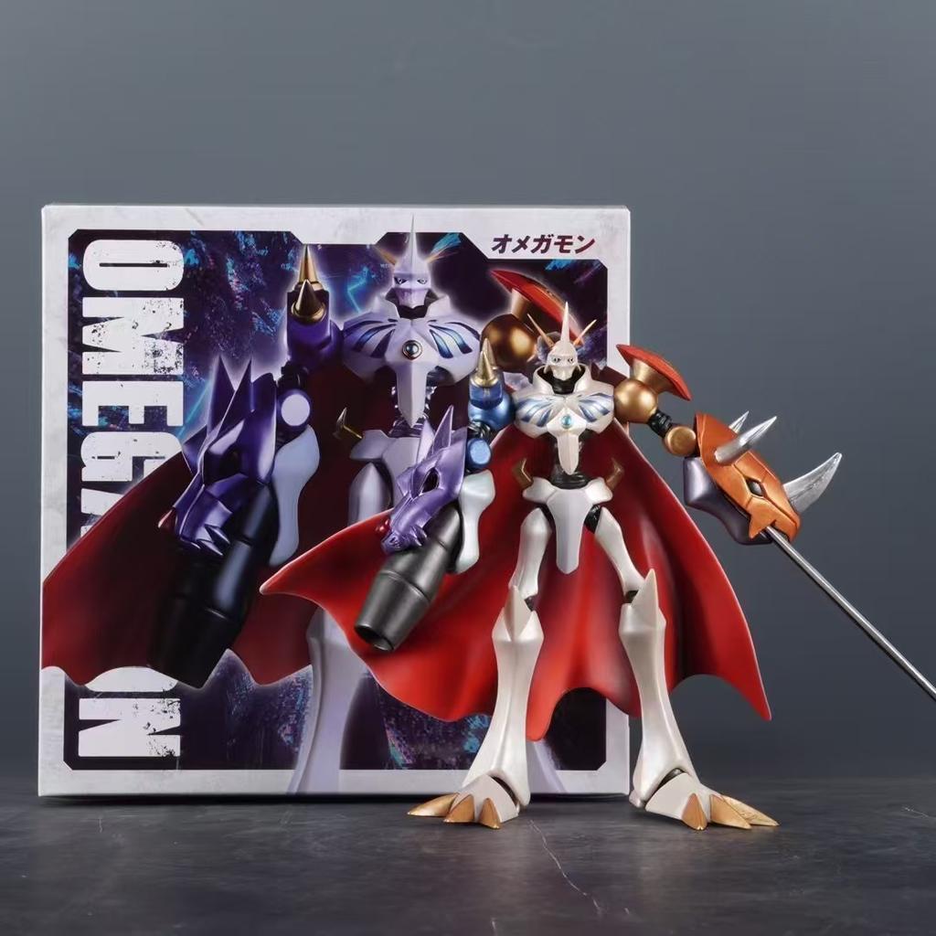 2026 NEW 16cm Anime Digimon Adventure Figure Royal Knights Omegamon Action Figures Pvc Collection Model Toys Gifts