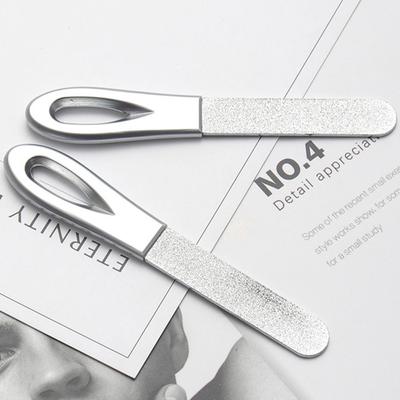 Professionelle Metallschleifstange Nagelfeile Edelstahl Maniküre Pediküre Peeling Nagelkunstwerkzeuge