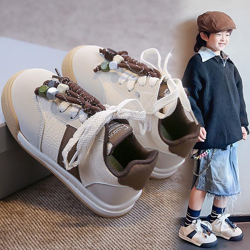 Girls fashion casual sports low-top shoes spring and autumn new children's students middle school boys moral training shoes tide