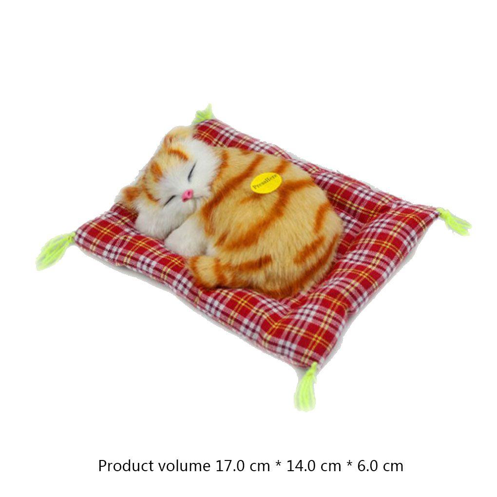 Bonrich Kids Plush Toys Lovely Simulation Doll Plush Animal Sleeping Toy Real Life Plush Sound Toy Kids Girl Birthday