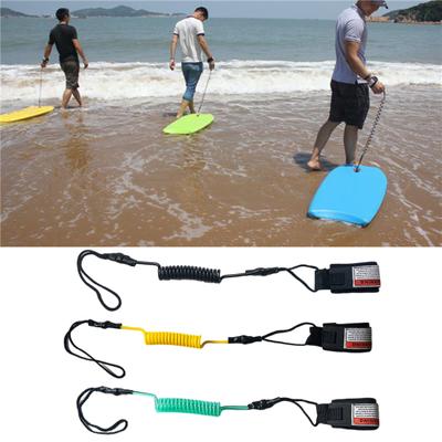 TPU Poutko na surfové prkno Nastavitelné Stočené Pružinové Zápěstní Pásek pro SUP Stand-Up Paddleboard Noha