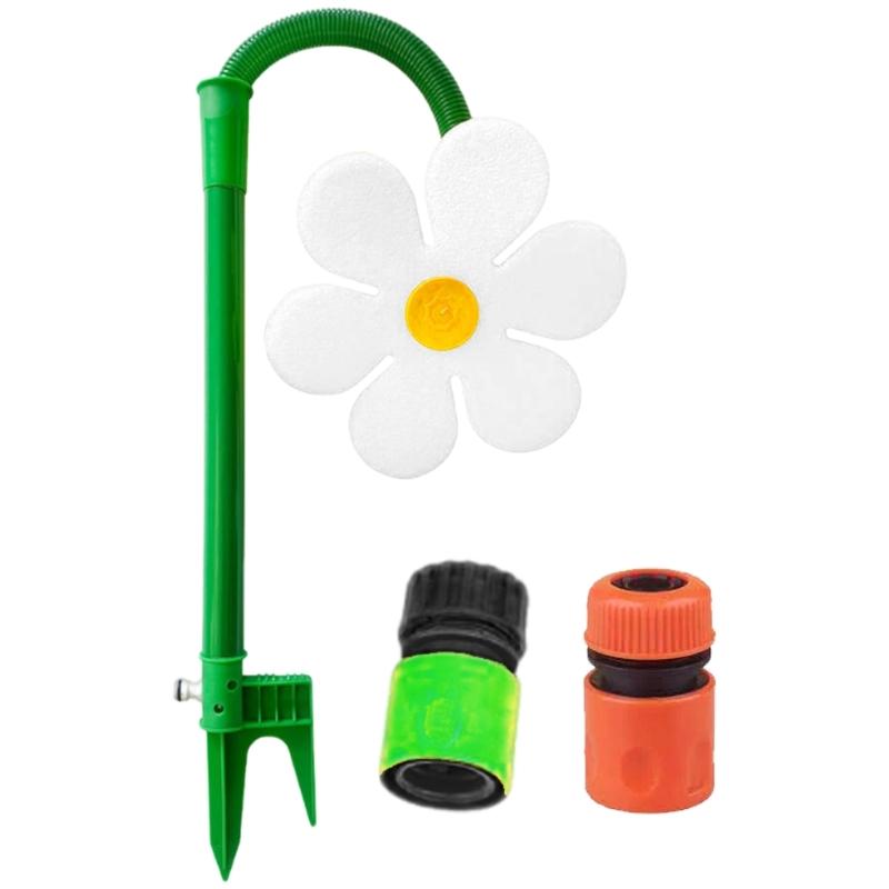 Whimsical Dancing Flower Whirling Sprinkler for Versatile Yard and Farm Use with Easy Installation Plant Irrigation