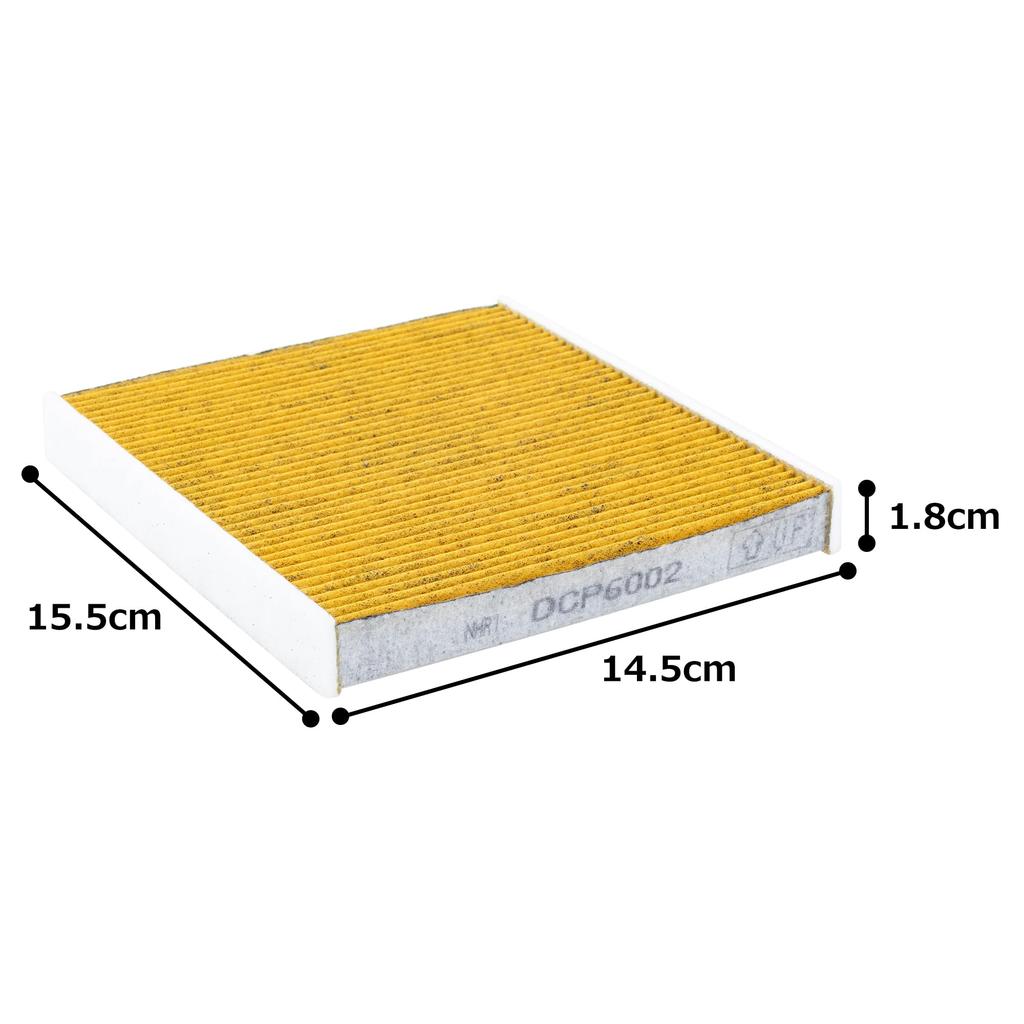 DENSO Premium Clean Air Filter for Car Air DCP6002 Conditioners, 014535-3760