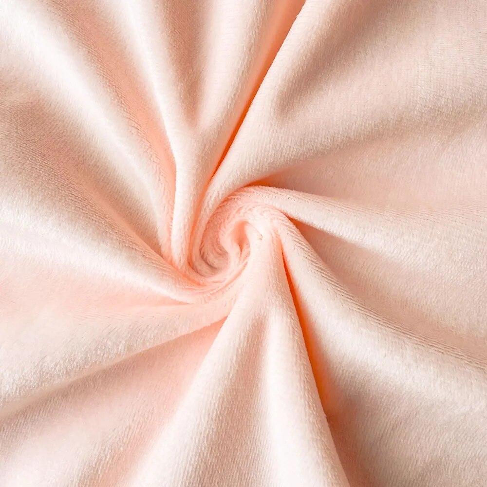 Minky Fabric Super Soft Plush Velvet Fabrics Diy Handmade Home Textile Toy Doll Apparel Cushion Pillow Blanket Material