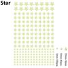 Glow In Dark Home Decoration Stars Dots 3D Luminous Decal Fluorescent Bubble Sticker Wall Art