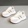 BN new autumn thick-soled heightening leather surface sports shoes student casual board shoes