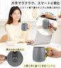 TYESO Mug with Ceramic Vacuum Stainless Keeps Hot or Perfect for Home or Office Gift Lid, 473ml, Coating, Insulated, Steel, Double-Walled Wall, Cold,
