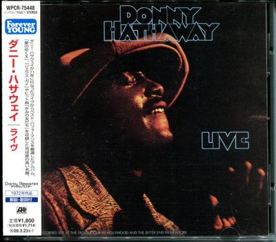 CD DONNY HATHAWAY - Live WPCR75448 Atlantic 2008 Japan ObiSoul/Funk Gebruikt