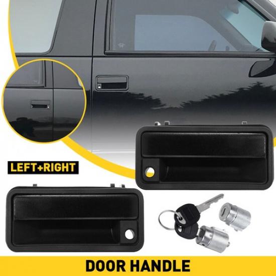 

Exterior Door Handle W Lock Cylinder For C1500 Chevrolet GMC K1500 95-00 EOA