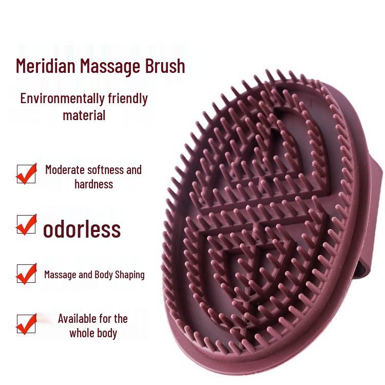 Scorpio Meridian Massage Brush: Universal Slimming, Body Beauty, Head Therapy, Five Elements Scraping Instrument