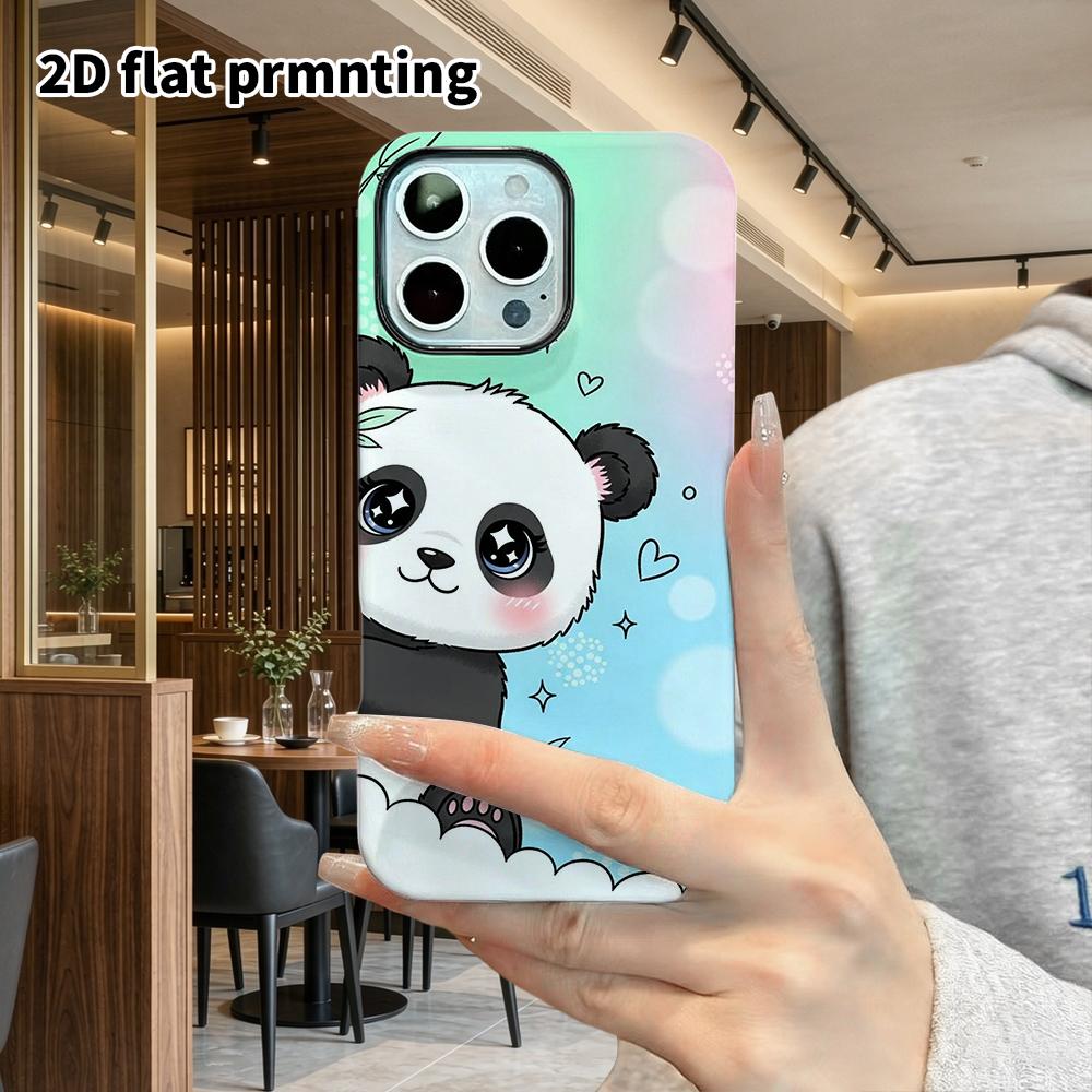 Phone Case: 2D Flat Design Suitable for iPhone 18, 17, 16, 15, 14, 13 Pro Film Protective Case, Couple Style, Gradient Rainbow, Christmas and Hallowee
