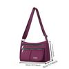 New Women's Bag Fashion Mother Shoulder Bag Oxford Waterproof and Elderly Leisure Travel Large Capacity Bag