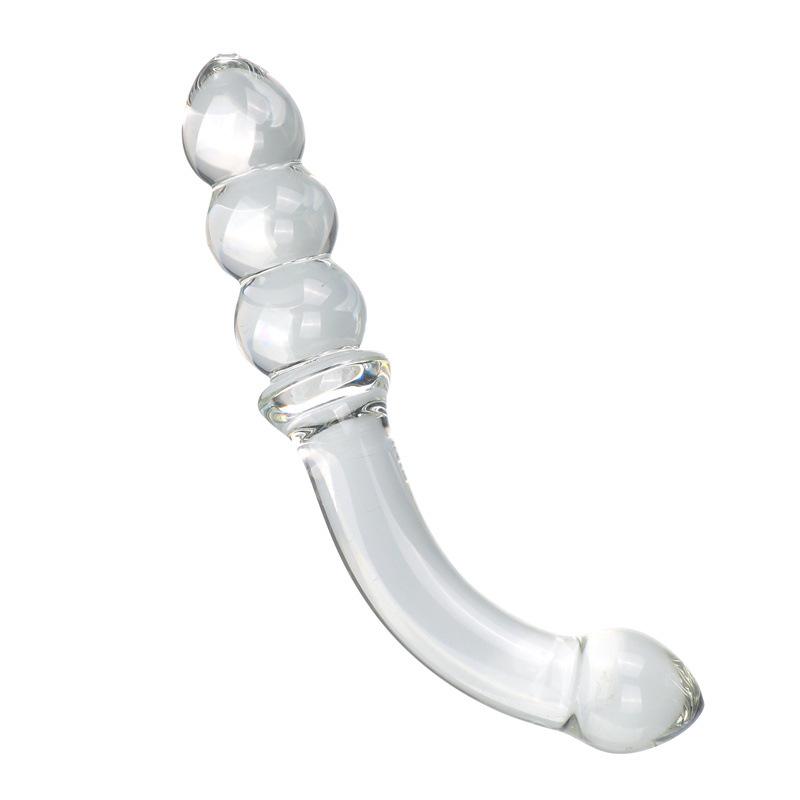 Gourd Beaded Series Glass Anal Plug Penis Back Court Fun Female Masturbation Massage Stick Couple Flirt Adult Sexual Supplies