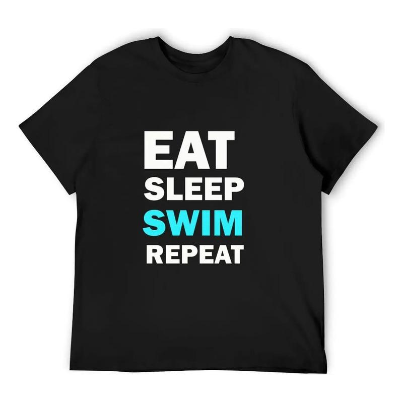 Camiseta Eat Sleep Swim Repeat S