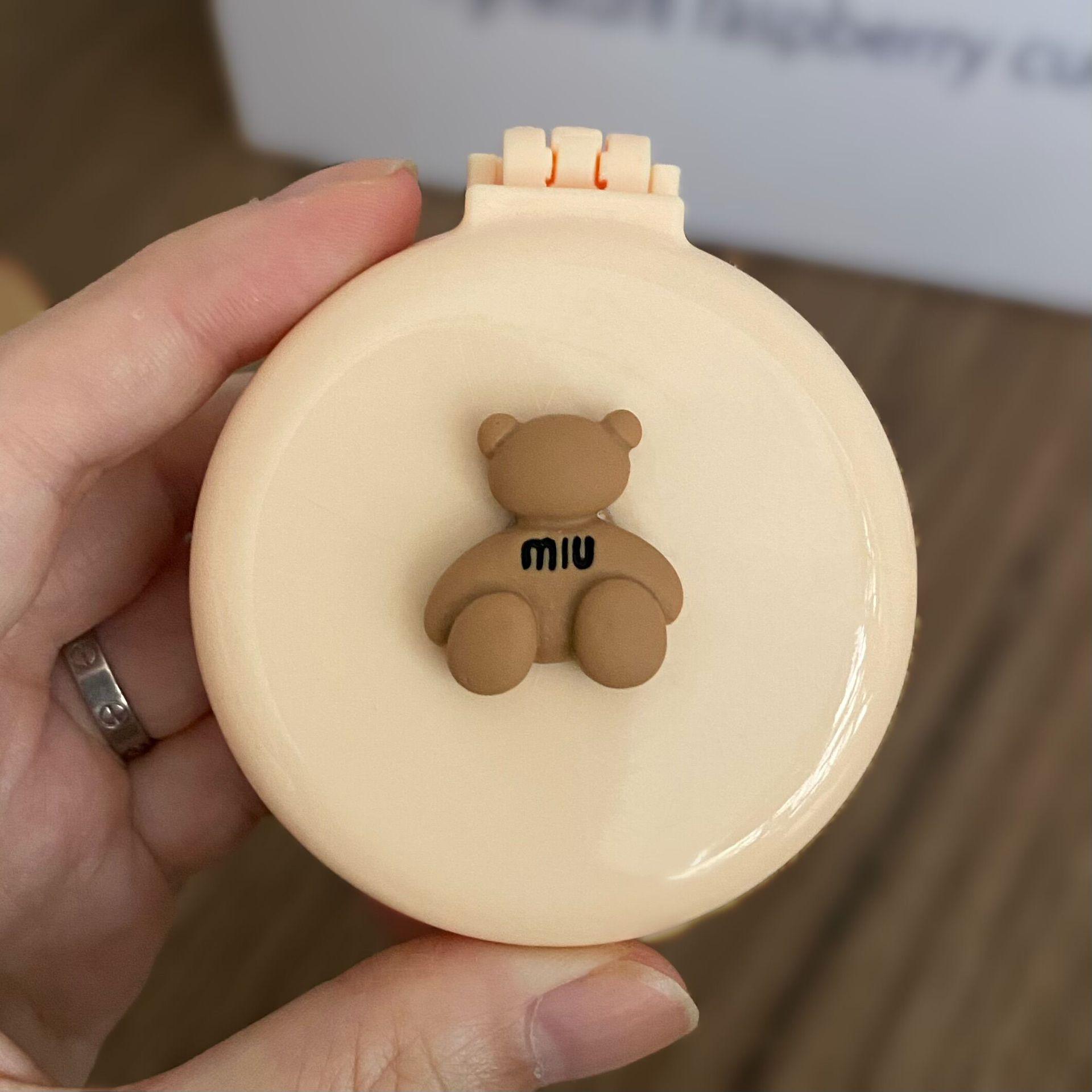 

Компактная складная расческа-аирбэг и зеркало: Милая, Портативная, Подушечная Мини-расческа для Девочек.