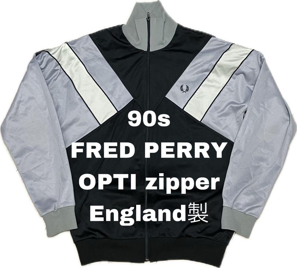 [USED] 90s FRED PERRY OPTI Made In England Euro Vintage