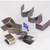 18Pcs Leather Corner Puncher Leathercraft Hole Punching Tool Leather End Punching Tool Carbon Steel Corner Cutter Tool